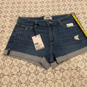 NWT Paige Shorts Amelia Dest 
size 27 (FINAL PRICE)